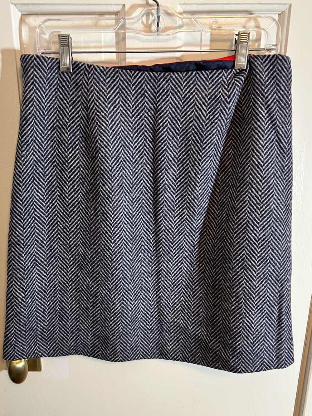 Like New Boden British Tweed Mallalieus Skirt - Sz 8 - Picture 5 of 8